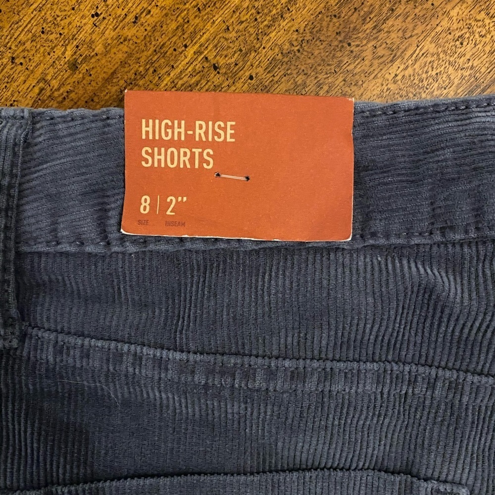 *NEW* High Waist Gray Shorts - Picture 4 of 4
